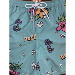 NEFF Swim Trunks Board Shorts Mens Sz Small/Medium 28" Waist Floral Beach Summer
